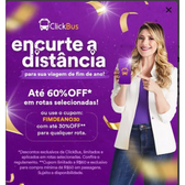 Imagem da oferta Até 60% de Desconto em Trajetos Selecionados