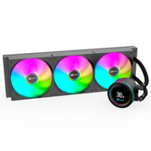 Imagem da oferta Water Cooler Kalkan Alpha 360mm com Display Integrado ARGB Preto Compatível Intel AMD KLK00048