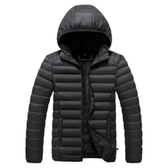 Imagem da oferta Jaqueta Puffer Bobojaco Feminina Casaco Corta Vento Acolchoada Impermeável Bolsos Capuz Re