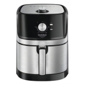 Imagem da oferta Fritadeira Air Fryer Dako 5 Litros Pretoinox Com Painel Analógico E Potência De 1700w