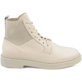 Imagem da oferta Bota Couro Coturno Amarracao OFF White - MR Cat