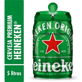 Imagem da oferta Kit Com 3 Cervejas Heineken Barril 5 Litros