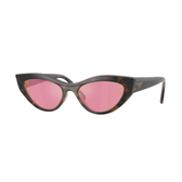 Imagem da oferta Óculos de Sol Vogue Eyewear 0VO5637SU 2386F6 Tam 52 Marrom - Lentes Rosa Gradiente
