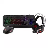 Imagem da oferta Kit Teclado Mouse e Headset Gamer TGT Warfare III TGT-WARIII-01