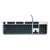 Imagem da oferta Teclado Gamer Tedge Qwerty Blue Cinza com Luz RGB - ML-GK300