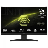 Imagem da oferta Monitor Gamer MSI MAG 242C, 24 Pol, Curvo, Full HD, VA, 1ms, 180Hz, 115% sRGB, HDMIDP