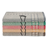 Imagem da oferta Kit 5 Tapetes Banheiro Algodão Toalhas BRK Felpudo Mali 45x70cm