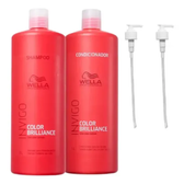 Imagem da oferta Kit Wella Invigo Color Brilliance Shampoo 1lt + Cond 1lt