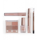 Imagem da oferta Kit 5 unidades Maquiagem Completo com Gloss + Sombra + Máscara de Cílios + Lápis de Olhos e Esmalte - Alchemia