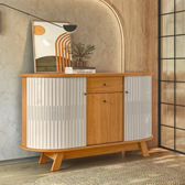 Imagem da oferta Aparador Buffet Para Sala De Jantar 2 Portas Flexíveis Wt