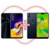 Imagem da oferta ZenFone 5Z 4GB/64GB Preto + Zenfone Max Plus (M2) 3GB/32GB Preto