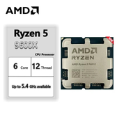 Imagem da oferta Processador AMD Ryzen 5 9600X, 3.9GHz (5.4GHz Turbo), 6-Cores 12-Threads, AM5 Novo (Sem Caixa ou Cooler)