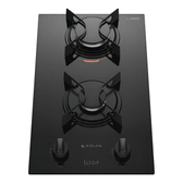 Imagem da oferta Cooktop 2 Bocas A Gás Preto Com Mesa De Vidro Atlas U Top