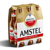 Imagem da oferta Amstel Cerveja Lager Puro Malte, Pack De 6 Long Neck 355ml