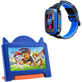 Imagem da oferta Combo Kids - Tablet Multilaser Patrulha Canina 32GB + Tela 7 pol Android 11 e KidWatch Infantil 4G + WiFI