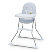 Imagem da oferta Cadeira alimentação azul menino galzerano leve e desmontável cor azul claro