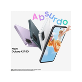 Imagem da oferta Smartphone Samsung Galaxy A37 256GB 5G 6GB RAM Lavanda 6,7" Câm Tripla + Selfie 12MP