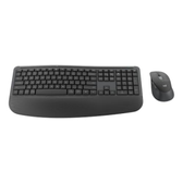 Imagem da oferta Combo Teclado e Mouse Sem Fio Logitech Signature MK880 Comfort Plus