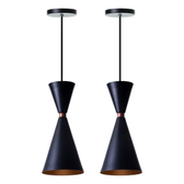 Imagem da oferta Kit 2 Pendente Lustre Mini Moscou 30cm Balcao Gourmet Full