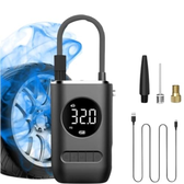 Imagem da oferta Calibrador Compressor Pneu Digital Bomba Ar Carro Moto Bike Onyon