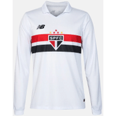 Imagem da oferta Camisa São Paulo I 24/25 s/n° Torcedor New Balance Manga Longa Masculina