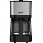 Imagem da oferta Cafeteira Oster 0,75L Preto/Inox - OCAF300