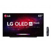 Imagem da oferta Smart TV 65” LG 4K OLED IPS Wi-Fi Bluetooth HDR Inteligência Artificial 4 HDMI 3 USB OLED65CXPSA