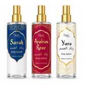 Imagem da oferta Kit 3 Body Splash Arabe Feminino 200 ML de Luxo Alta Concentração