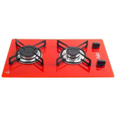 Imagem da oferta Cooktop 2 Bocas Askoi Vermelho a Gás GLP Superautomático