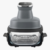 Imagem da oferta Fritadeira Elétrica 4L com Cesto de Vidro 1500W AFV-101 Air Fryer Travessa de vidro com Tampa Kian