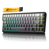 Imagem da oferta Teclado Mecânico Gamer Attack Shark X68he
