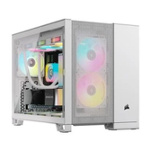 Imagem da oferta Gabinete Gamer Corsair 2500D Mini-Tower M-ATX Lateral em Vidro Temperado Sem FANs Branco - CC-9011264-WW