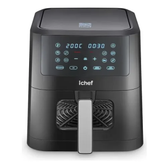 Imagem da oferta Fritadeira Elétrica Airfryer Ichef Smart Vision 6l Cor Preta