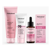 Imagem da oferta Kit Hidrabene Linha Clareadora Sabonete Serum E Protetor 70