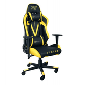 Imagem da oferta Cadeira Gamer XT Racer Reclinável Giratória Preta e Amarela Viking Series XTR-011