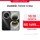 Imagem da oferta Celular Huawei nova 15 Max 8Gb+256Gb Câmera de 50 Mp Bateria 8.500 mAh