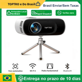 Imagem da oferta Topro projetor portátil 1080p suporte fhd 16000lm auto wifi bluetooth