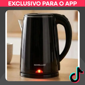 Imagem da oferta Chaleira Elétrica 2.3L 1000W c Desligamento Automático - Ferve Rápido