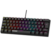 Imagem da oferta Teclado Mecânico Gamer Cypher, Switch Brown, Layout ABNT2, RGB com 17 Efeitos, Compacto 60%, Anti-Ghosting