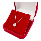 Imagem da oferta Colar Femino Ponto De Luz Prata 925 + Caixinha Presente