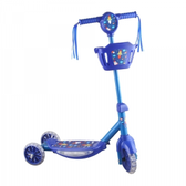 Imagem da oferta Patinete Infantil Musical com Cesta Rocket Luz de LED e 3 Rodas Azul - Brink+