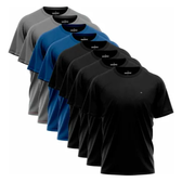 Imagem da oferta Kit 8 Camisas Sandrini Dry- Fit Masculina Caminhada Academia