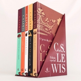 Imagem da oferta Box Livros C. S. Lewis - 5 Volumes (+ 2 Pôsteres + Aparador)