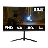 Imagem da oferta Monitor Gamer Mancer Valak Z186 23.8 Pol VA Curvo FHD 1ms 180Hz HDMIVGA MCR-VKZ186-BL01