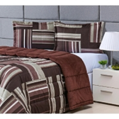 Imagem da oferta Kit Coberta Casal Queen Edredom 3 Peças Dupla Face 400 Fios