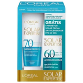 Imagem da oferta L'oréal Paris Solar Expertise Kit Protetor Solar Fps 70 + Fps 60, 200ml+25g