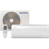 Imagem da oferta Samsung Ar-condicionado Split Inverter WindFree AI 12.000 BTUs Frio Sem Vento AR12DYFAAWKNAZ 220V
