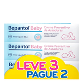 Imagem da oferta Kit Creme Preventivo de Assaduras para Bebês Bepantol Baby 3 Unidades de 30g