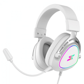 Imagem da oferta Headset Gamer SuperFrame Sound Surround 7.1 Drivers de 50mm RGB USB White SF-HS-SD7CR3W