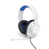 Imagem da oferta Fone de Ouvido Com Fio JBL QuantumSOUND 100P Headset Gamer Over Ear Microfone Removível - Branco